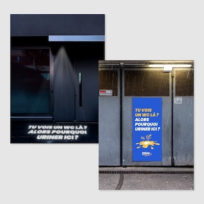 campagne d'affichage en ville