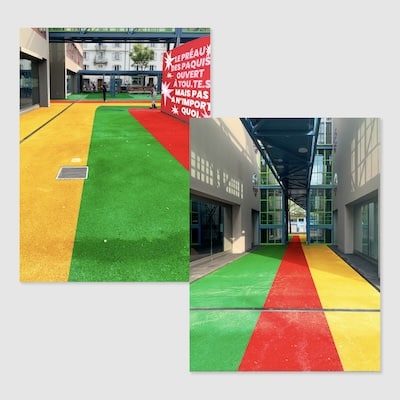habillage urbain pour valoriser les lieux et inciter aux bons comportements