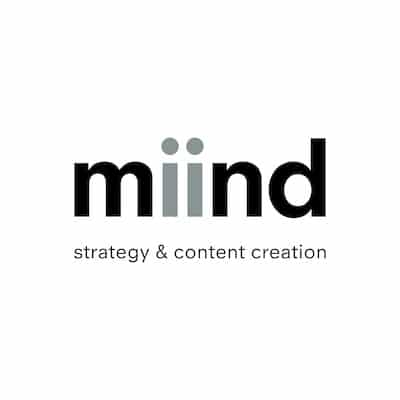 logo de miing, strategy et content creation